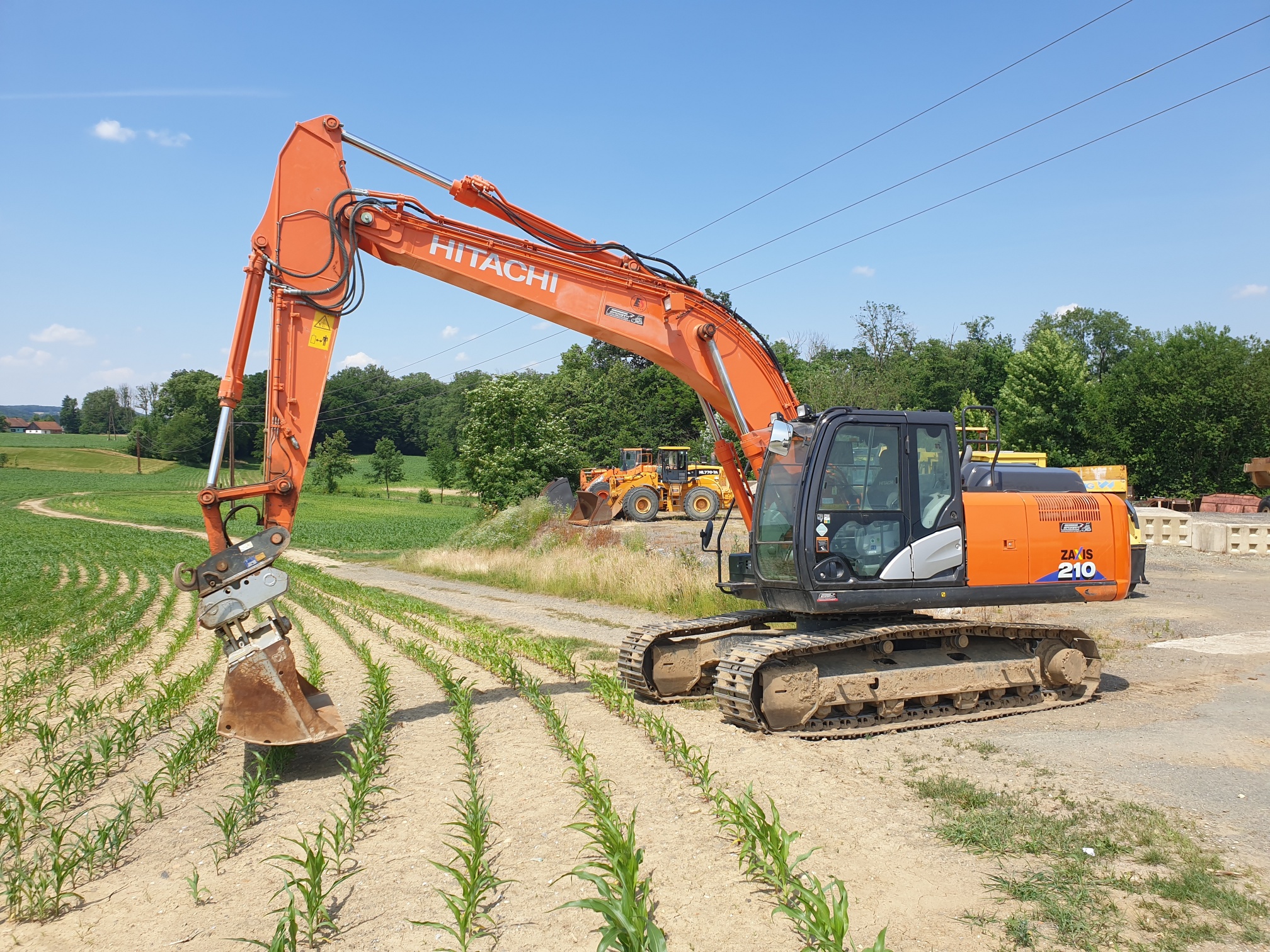 Hitachi ZX 210 6 Crawler Tracked Excavators Baumaschinen Puntigam