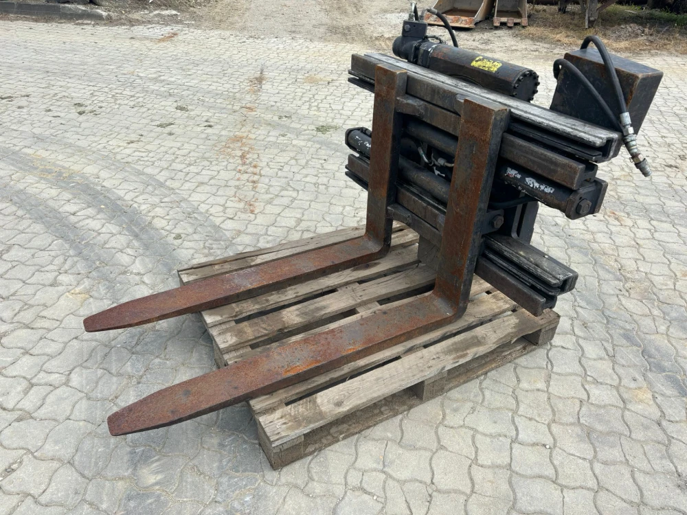 Palettengabelträger gebraucht mit Drehgerät für Stapler